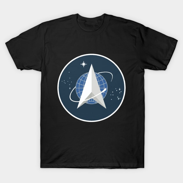 Space Force, From Official USSF Seal, Logo T-Shirt by VintageArtwork